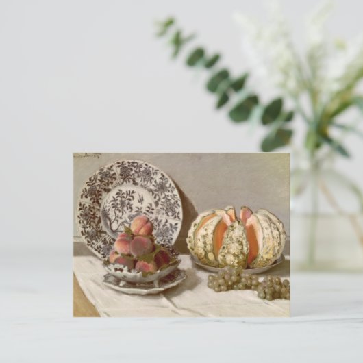 Claude Monet | Stilleven, 1872 Briefkaart (Staand voorkant)