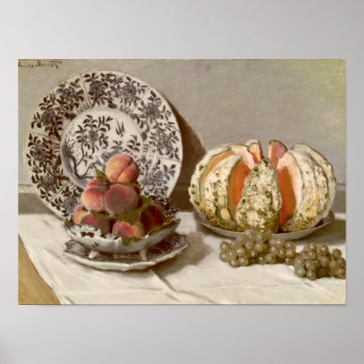 Claude Monet | Stilleven, 1872 Poster (Voorkant)