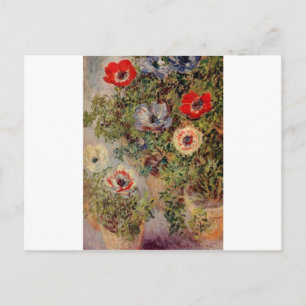 Claude Monet Stilleven met Anemone Destiny Gifts Briefkaart