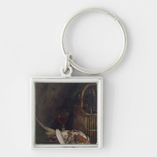 Claude Monet Stilleven met een fazant, c.1861 Sleutelhanger