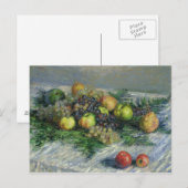 Claude Monet | Stilleven met peren en druiven Briefkaart (Voorkant / Achterkant)