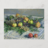 Claude Monet | Stilleven met peren en druiven Briefkaart (Voorkant)