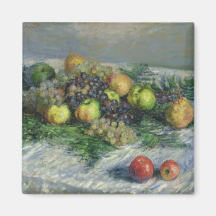 Claude Monet Stilleven met peren en druiven Magneet