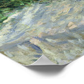 Claude Monet | Stilleven met peren en druiven Poster (Hoek)