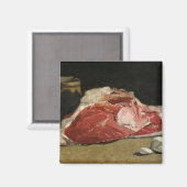 Claude Monet | Stilleven, vleesgewricht Magneet (Voorkant / Achterkant)