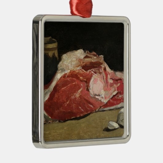 Claude Monet | Stilleven, vleesgewricht Metalen Ornament (Rechts)