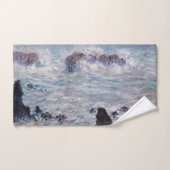 Claude Monet - Storm van de Belle-Ile-kust Bad Handdoek (Handdoek)