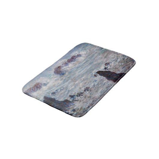 Claude Monet - Storm van de Belle-Ile-kust Badmat (Gekanteld)