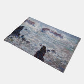 Claude Monet - Storm van de Belle-Ile-kust Deurmat (Schuin)