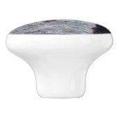 Claude Monet - Storm van de Belle-Ile-kust Keramische Knop (Zijkant)