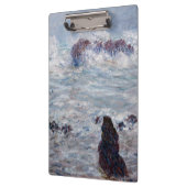 Claude Monet - Storm van de Belle-Ile-kust Klembord (Links)