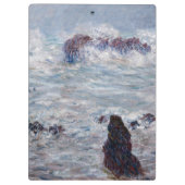 Claude Monet - Storm van de Belle-Ile-kust Klembord (Achterkant)