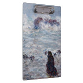 Claude Monet - Storm van de Belle-Ile-kust Klembord (Rechts)