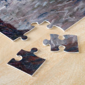 Claude Monet - Storm van de Belle-Ile-kust Legpuzzel (Zijkant)