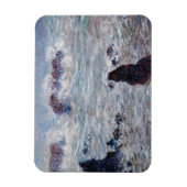 Claude Monet - Storm van de Belle-Ile-kust Magneet (Verticaal)