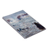 Claude Monet - Storm van de Belle-Ile-kust Notitieboek (Rechterzijde)