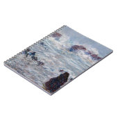 Claude Monet - Storm van de Belle-Ile-kust Notitieboek (Linkerzijde)