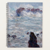 Claude Monet - Storm van de Belle-Ile-kust Planner (Voorkant)