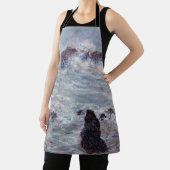 Claude Monet - Storm van de Belle-Ile-kust Schort (Insitu)