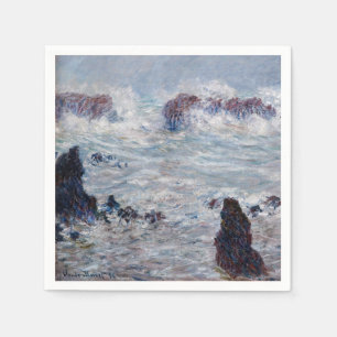 Claude Monet - Storm van de Belle-Ile-kust Servet