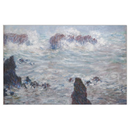 Claude Monet - Storm van de Belle-Ile-kust Stof