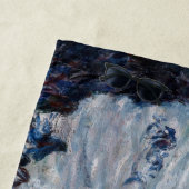 Claude Monet - Storm van de Belle-Ile-kust Strandlaken (In situ)