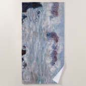 Claude Monet - Storm van de Belle-Ile-kust Strandlaken (Voorkant)