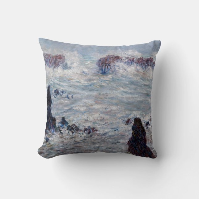 Claude Monet - Storm voor de kust van Belle-Ile Kussen (Voorkant)