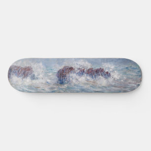 Claude Monet - Storm voor de kust van Belle-Ile Persoonlijk Skateboard