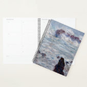 Claude Monet - Storm voor de kust van Belle-Ile Planner (Display)
