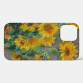 Claude Monet Sunflower  Floral Case-Mate iPhone Case (Achterkant (horizontaal))