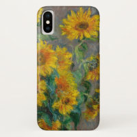 Claude Monet Sunflower  Floral