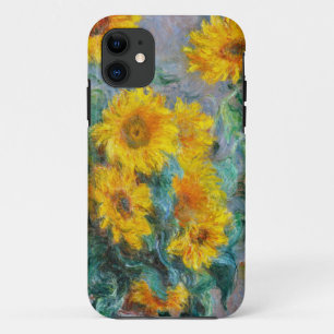 Claude Monet Sunflower  Floral iPhone 11 Hoesje
