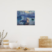 Claude Monet Sunrise - marinier Poster (Keuken)
