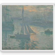 Claude Monet - Sunrise (marinier)