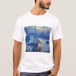 Claude Monet Sunrise T-shirt<br><div class="desc">Zonneopgang geschilderd door Claude Monet in 1873.</div>