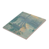 Claude Monet - Sunrise Tegeltje (Zijkant)