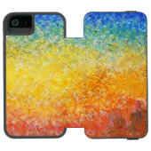 Claude Monet Sunset in Venetië Impressionistische  Incipio iPhone Portemonnee Hoesje (Agenda Open)