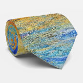 Claude Monet Sunset in Venetië Impressionistische Stropdas (Opgerold)