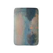 Claude Monet - Sunset on the Seine at Lavacourt Badmat (Voorkant Verticaal)