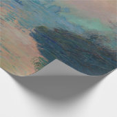 Claude Monet - Sunset on the Seine at Lavacourt Cadeaupapier (Hoek)