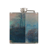 Claude Monet - Sunset on the Seine at Lavacourt Heupfles (Achterkant)