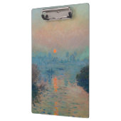 Claude Monet - Sunset on the Seine at Lavacourt Klembord (Links)