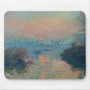 Claude Monet - Sunset on the Seine at Lavacourt Muismat