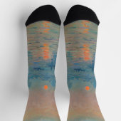 Claude Monet - Sunset on the Seine at Lavacourt Sokken (Top)