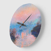 Claude Monet - Sunset on the Seine Grote Klok (Hoek)