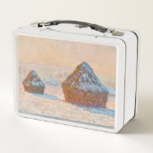 Claude Monet - Tarwevelden, Sneeuweffect, Ochtend (Achterkant)