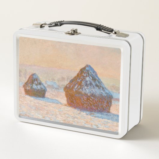 Claude Monet - Tarwevelden, Sneeuweffect, Ochtend (Voorkant)