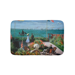 Claude Monet Terrace te Sainte-Adresse, 1867 Badmat