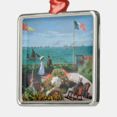 Claude Monet | Terrace te Sainte-Adresse, 1867 Metalen Ornament (Links)